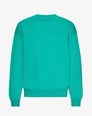 Organic Oversized Crew - Tropical Sea