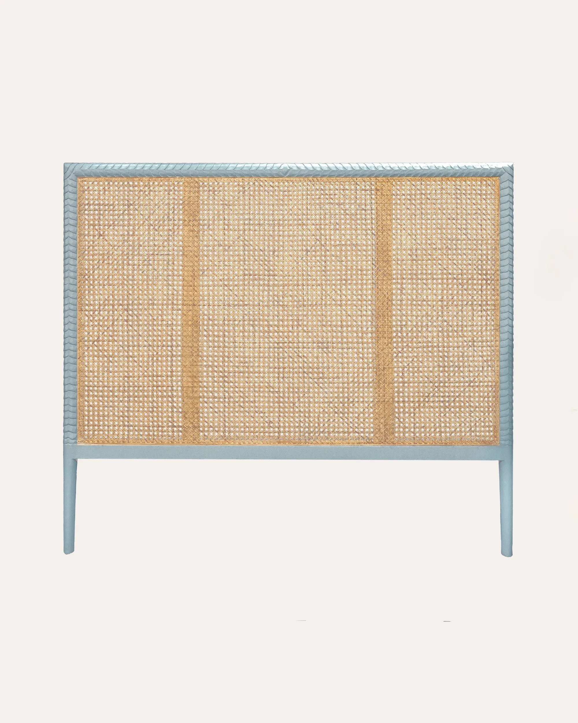 Pavilion Wooden King Headboard - Blue