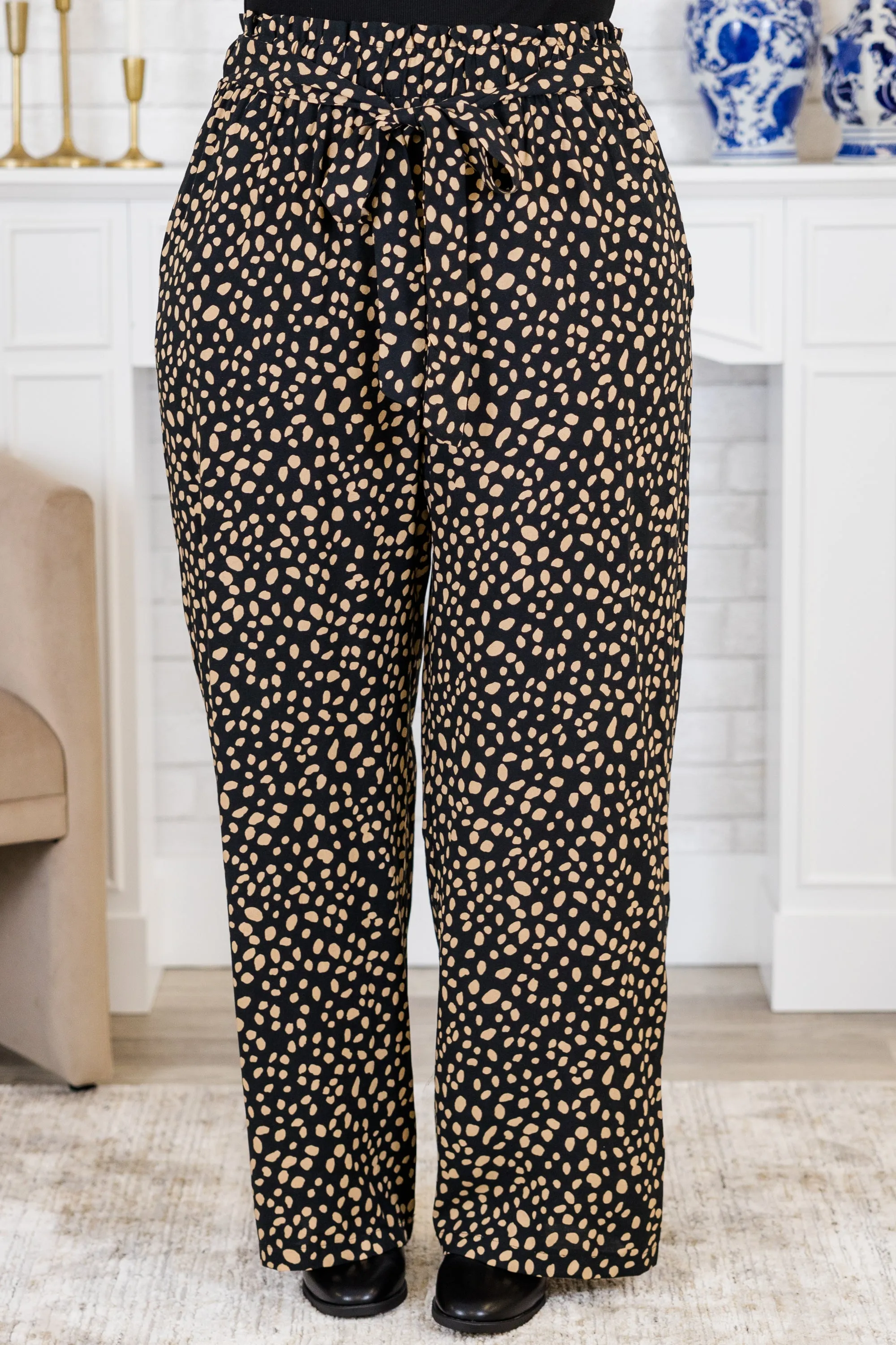 Pawsitivity is a Mindset Pants, Black