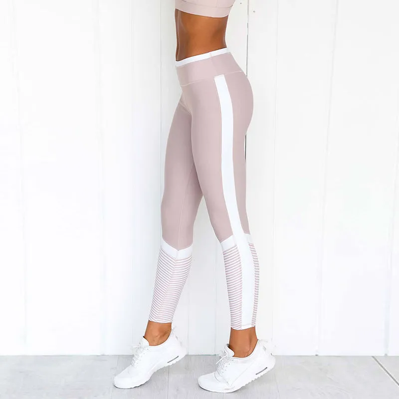 Pink Slim Workout Leggings