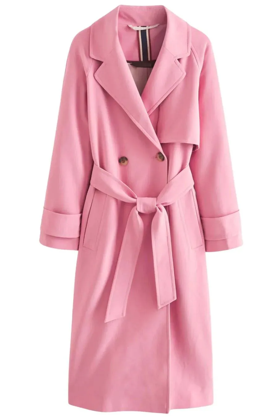 Pink Trench Coat