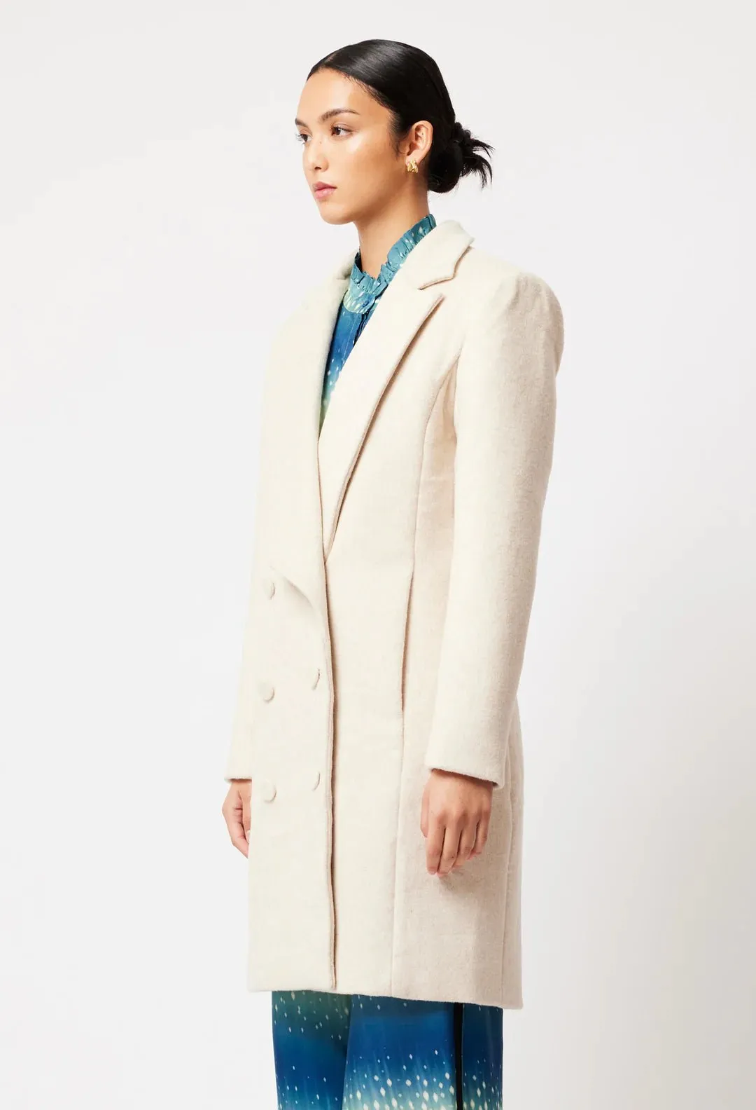 Pisces Wool Blend Coat