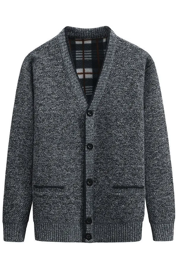 Plush sweater coat