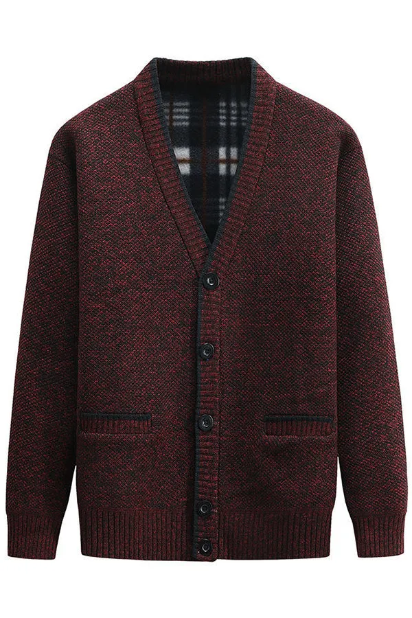 Plush sweater coat