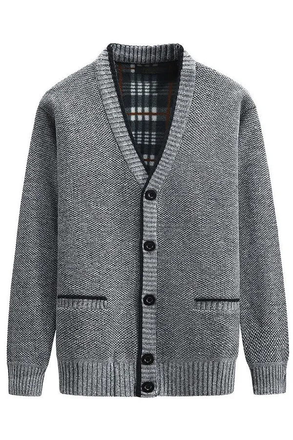 Plush sweater coat