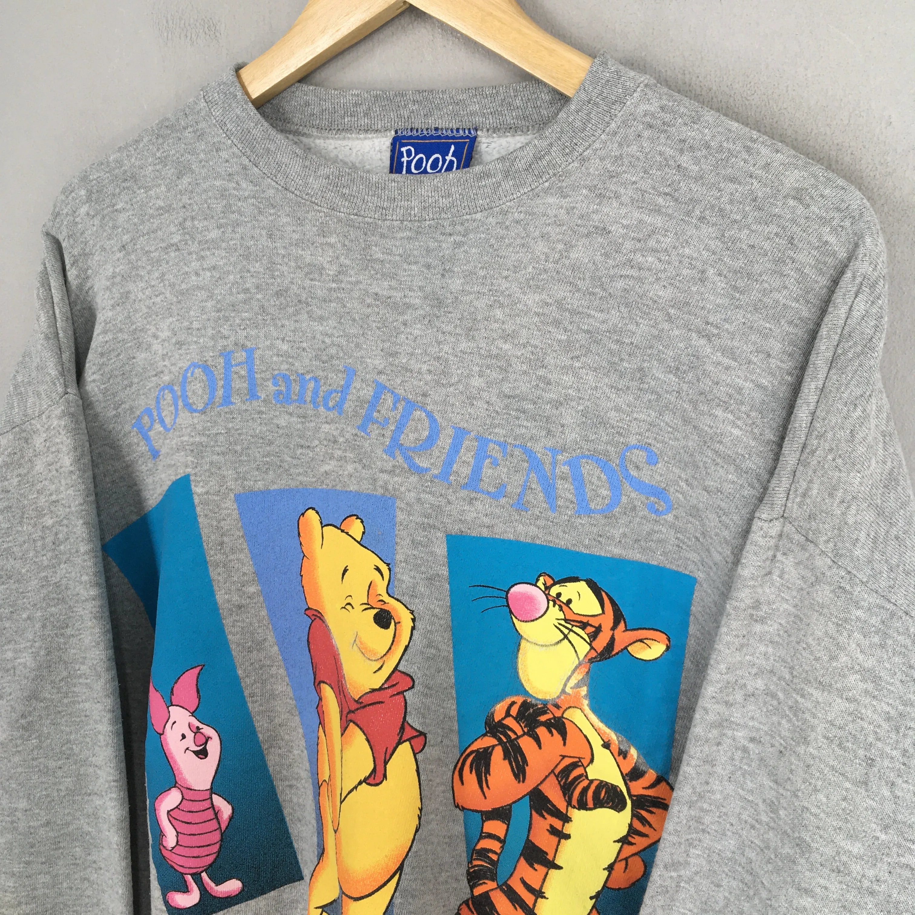 Pooh and Friends Sweatshirt Large