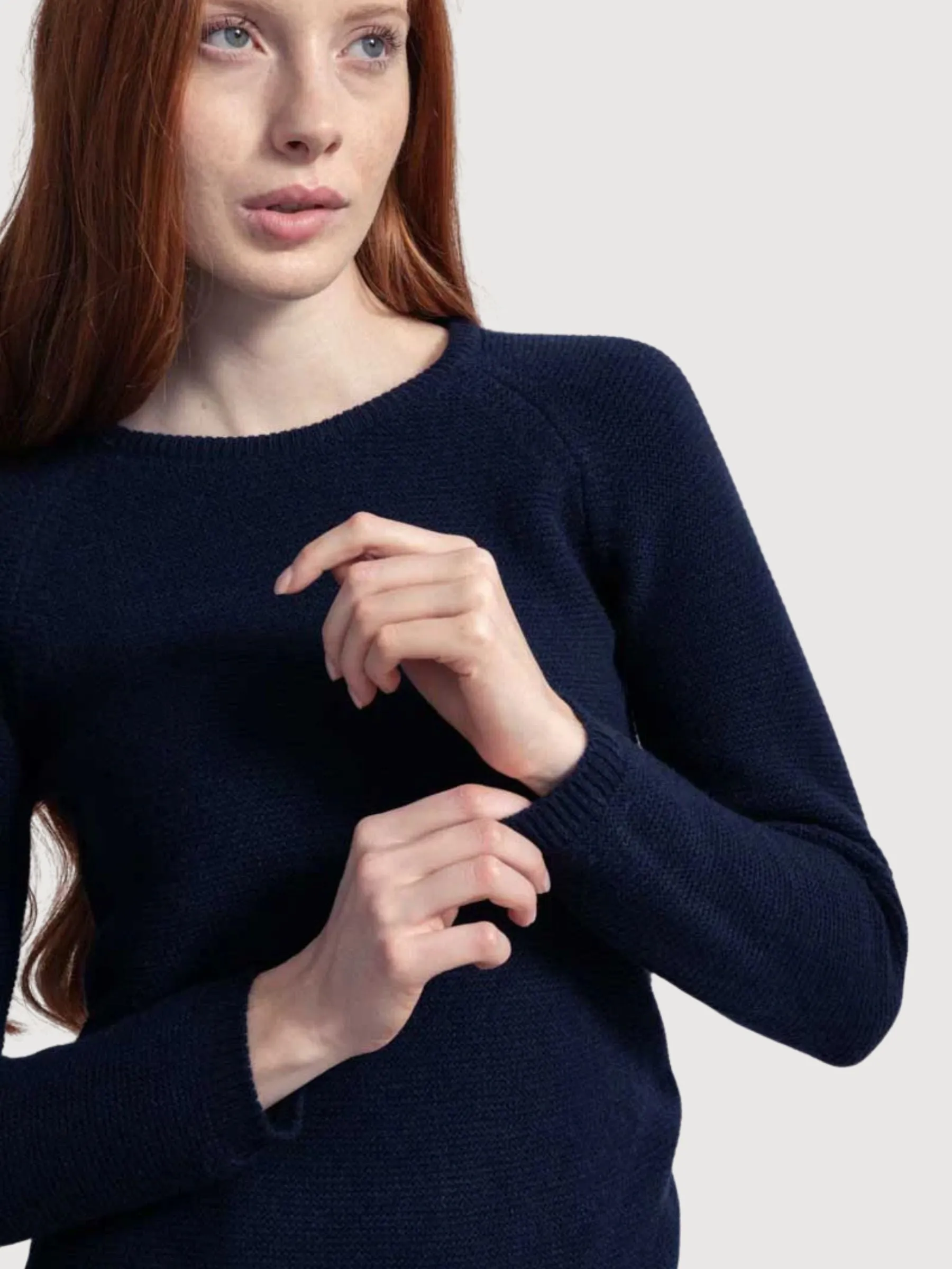 Pullover Giulietta Navy Blue Woman Cashmere | Rifò