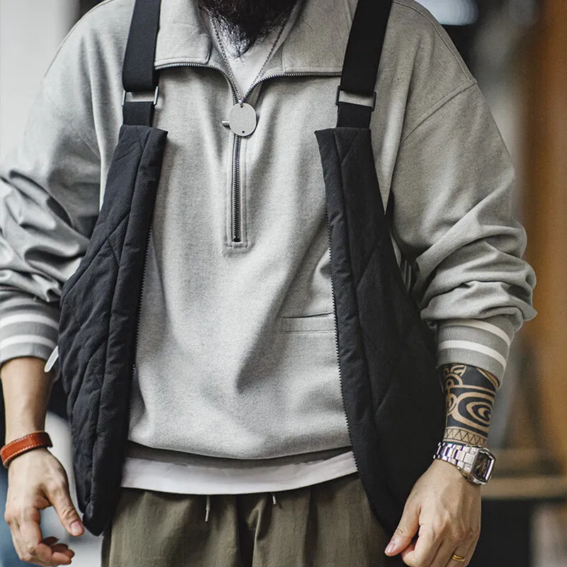 QUILTED PUFFER VEST BAG