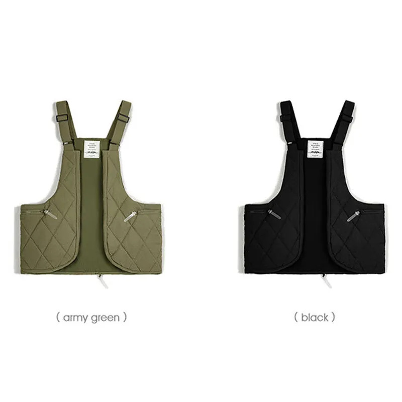 QUILTED PUFFER VEST BAG