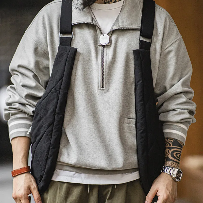 QUILTED PUFFER VEST BAG