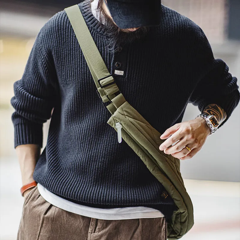 QUILTED PUFFER VEST BAG