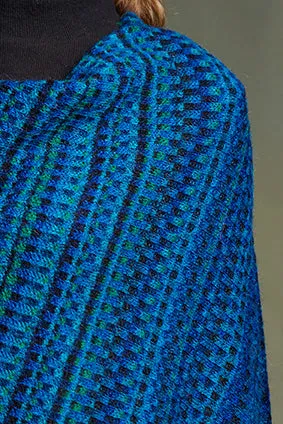 Rapsody Poncho Baby Alpaca Color Astral