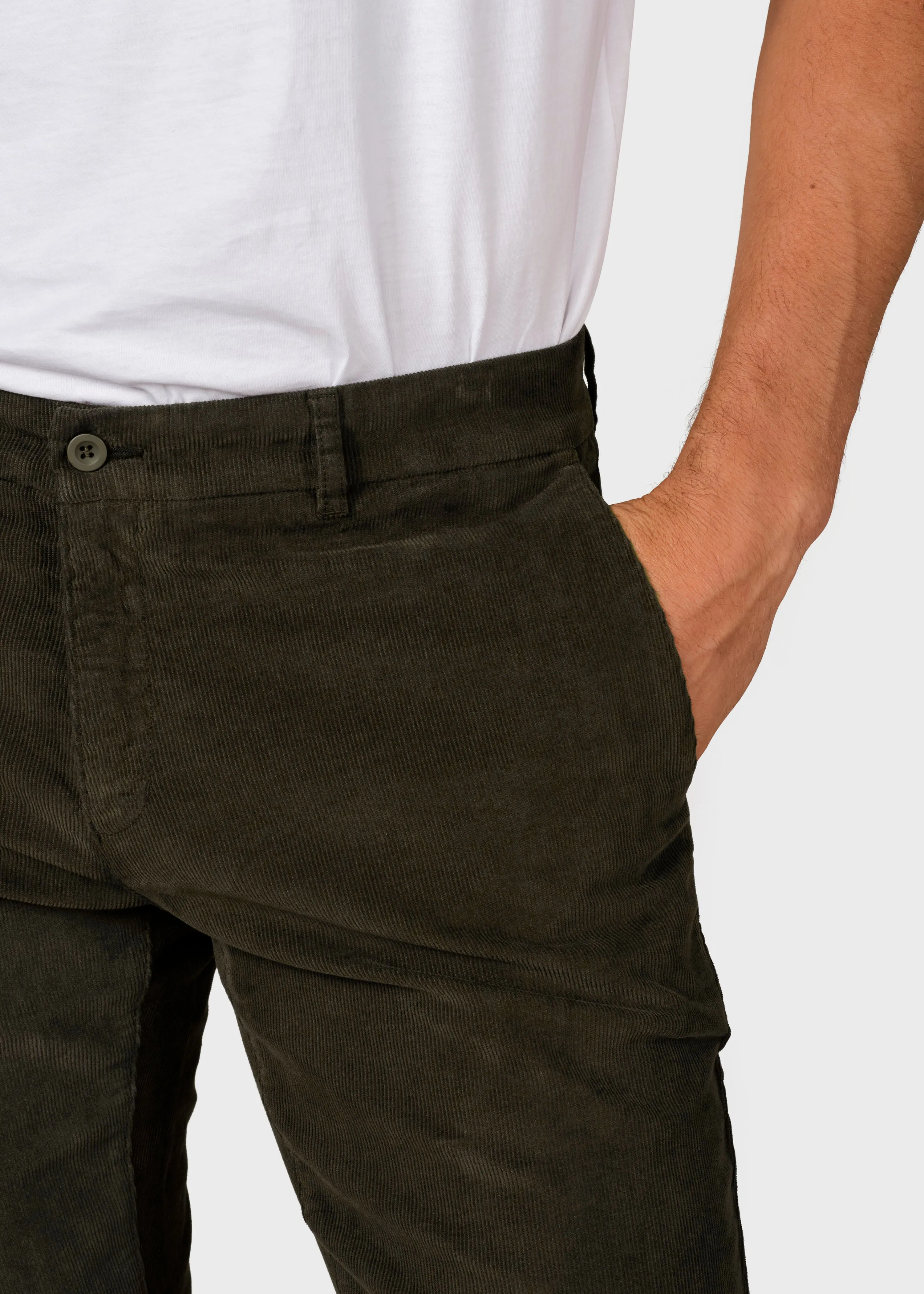 Ras corduroy chino - Olive