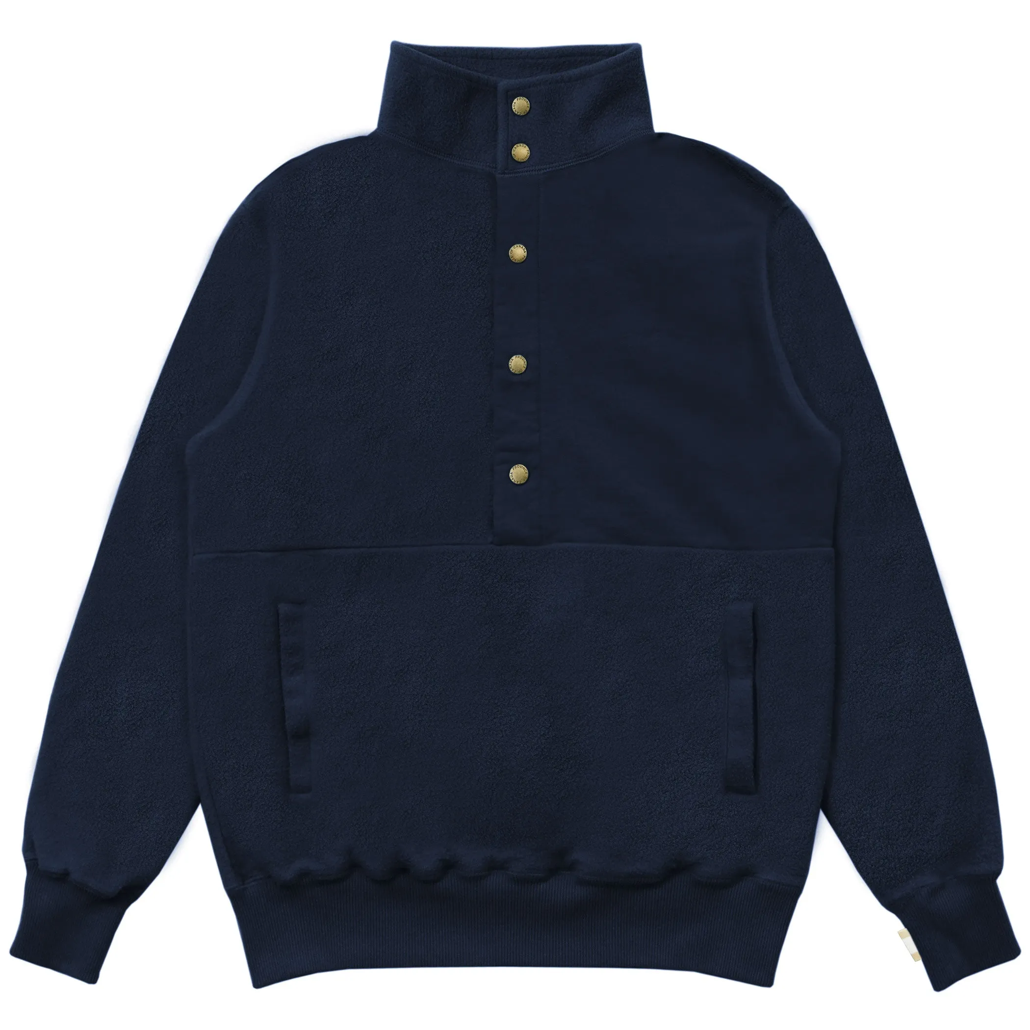 Reverse Fleece Pullover Navy - Unisex