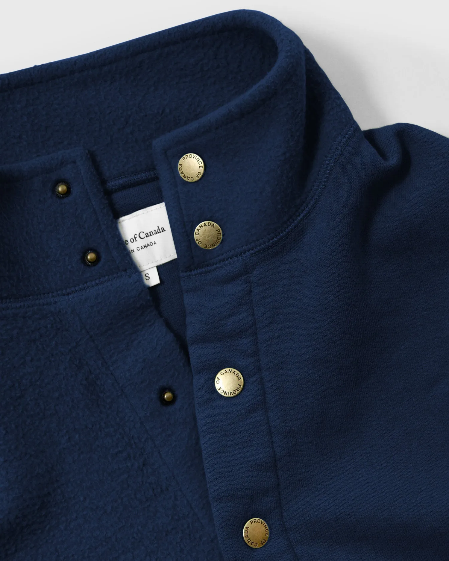Reverse Fleece Pullover Navy - Unisex
