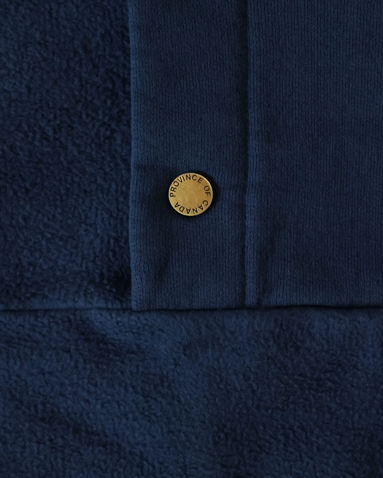 Reverse Fleece Pullover Navy - Unisex