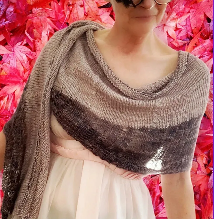 Shantay shawl, knit kit