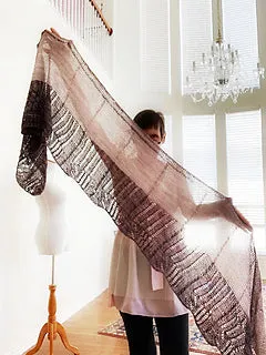 Shantay shawl, knit kit