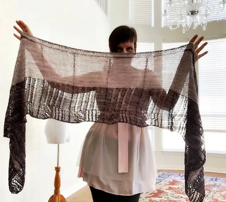 Shantay shawl, knit kit