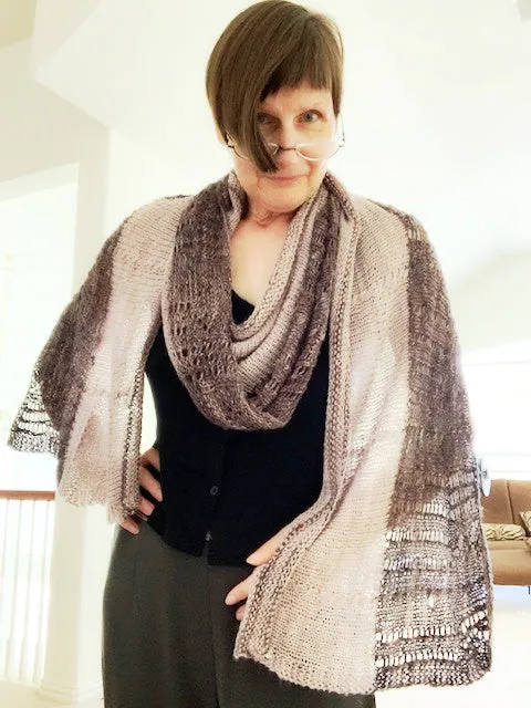 Shantay shawl, knit kit