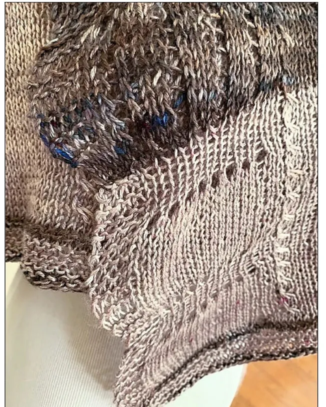 Shantay shawl, knit kit