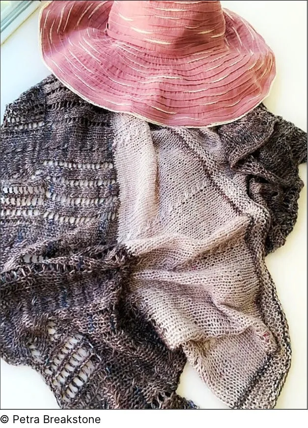 Shantay shawl, knit kit