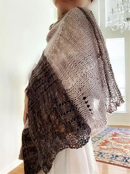 Shantay shawl, knit kit