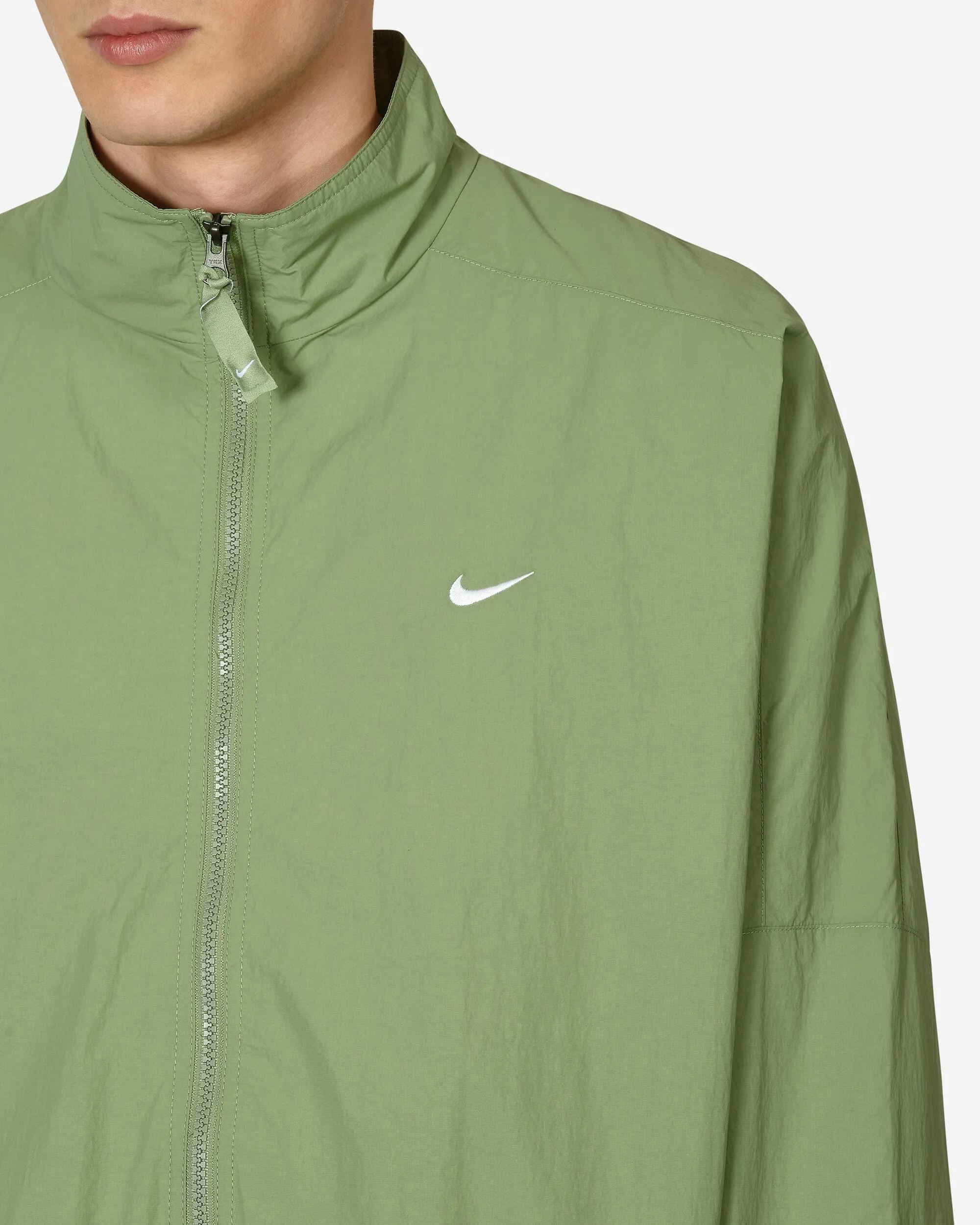 Solo Swoosh Woven Track Jacket Green