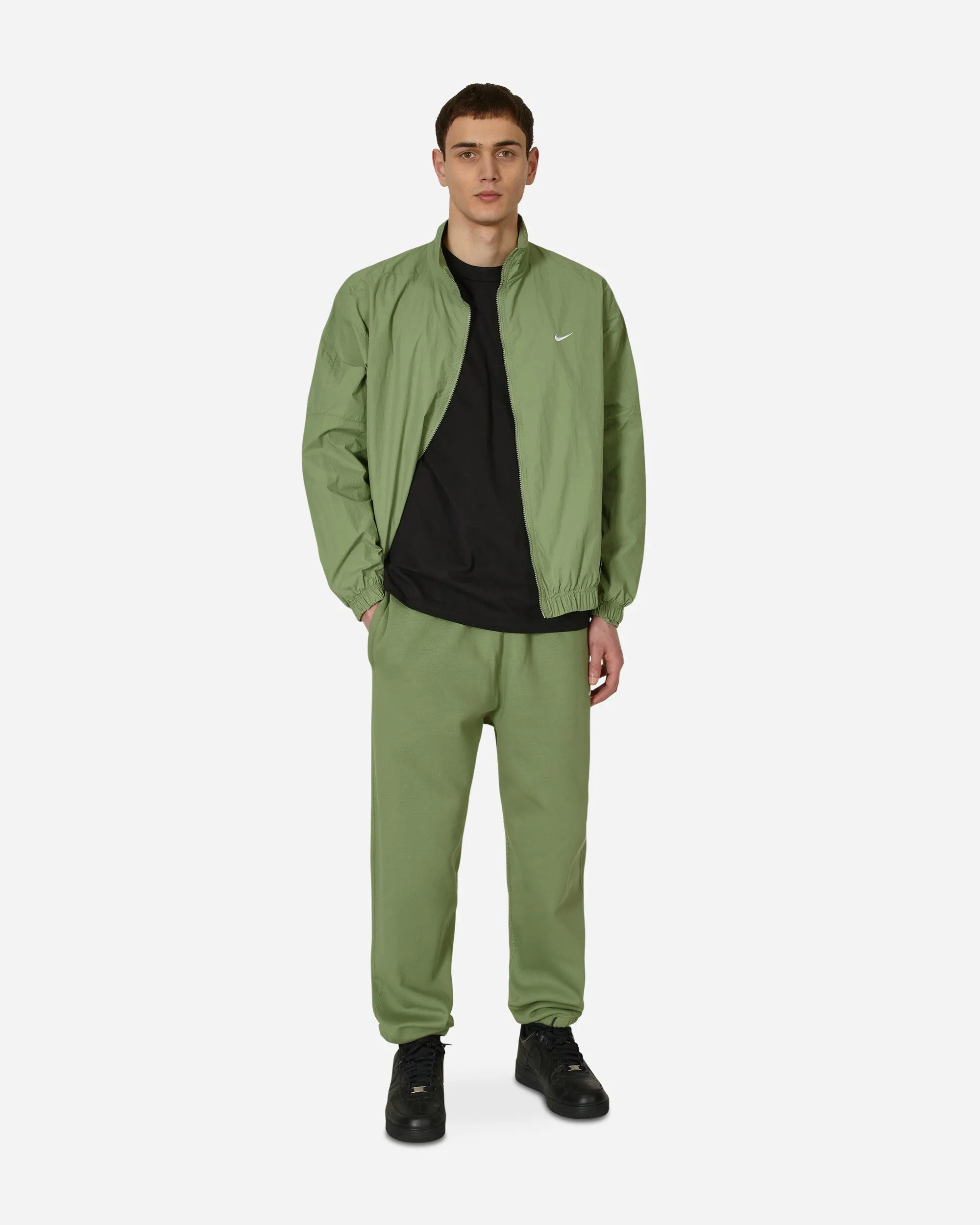Solo Swoosh Woven Track Jacket Green