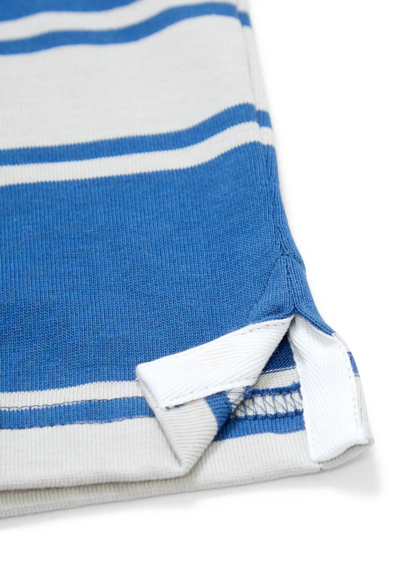 Stripe Tee Blue & Grey