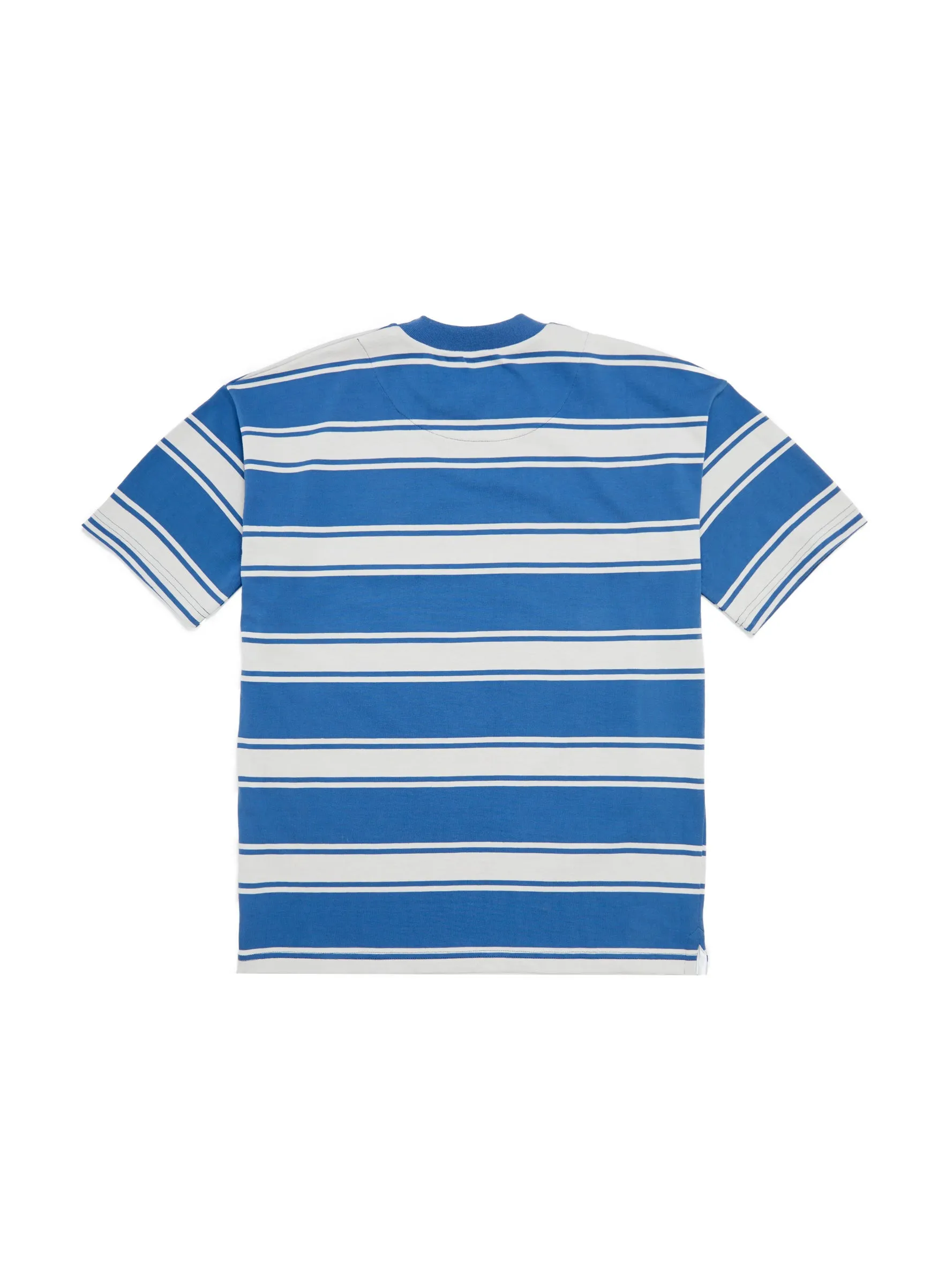 Stripe Tee Blue & Grey