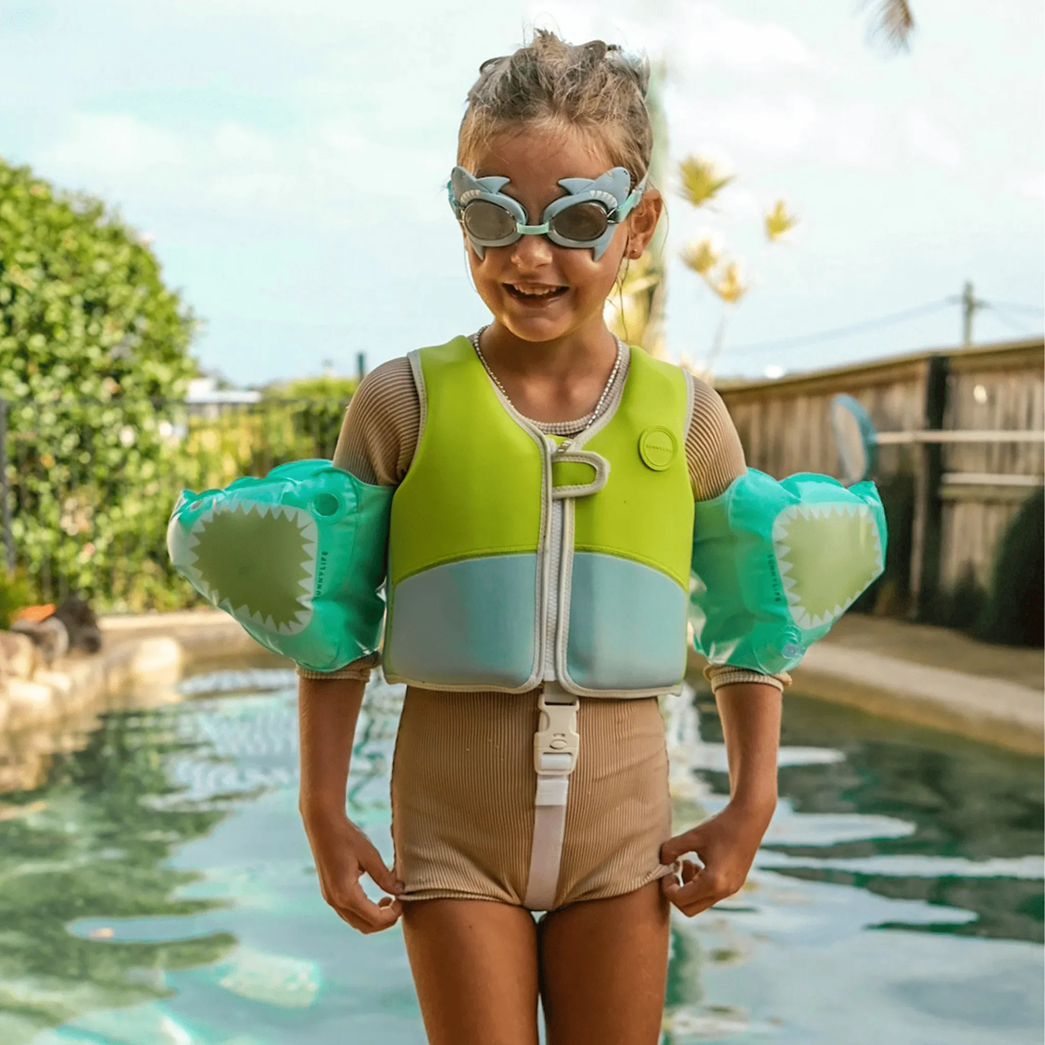 SUNNYLiFE Kids Swim Vest 2-3