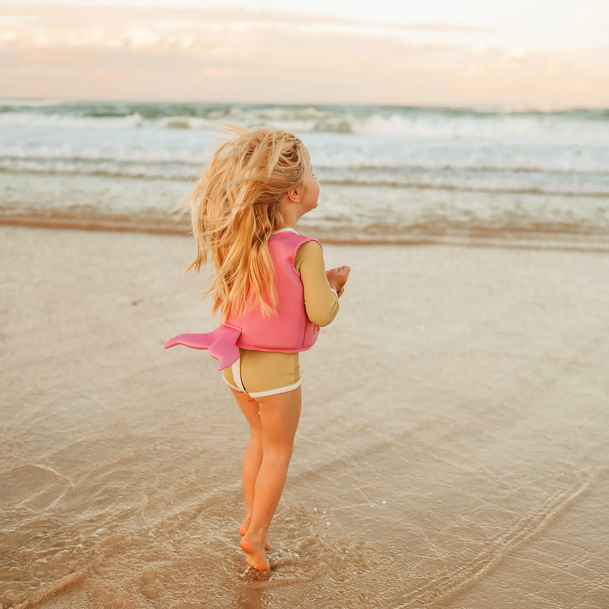 Swim Vest 1-2 | Ocean Treasure Rose