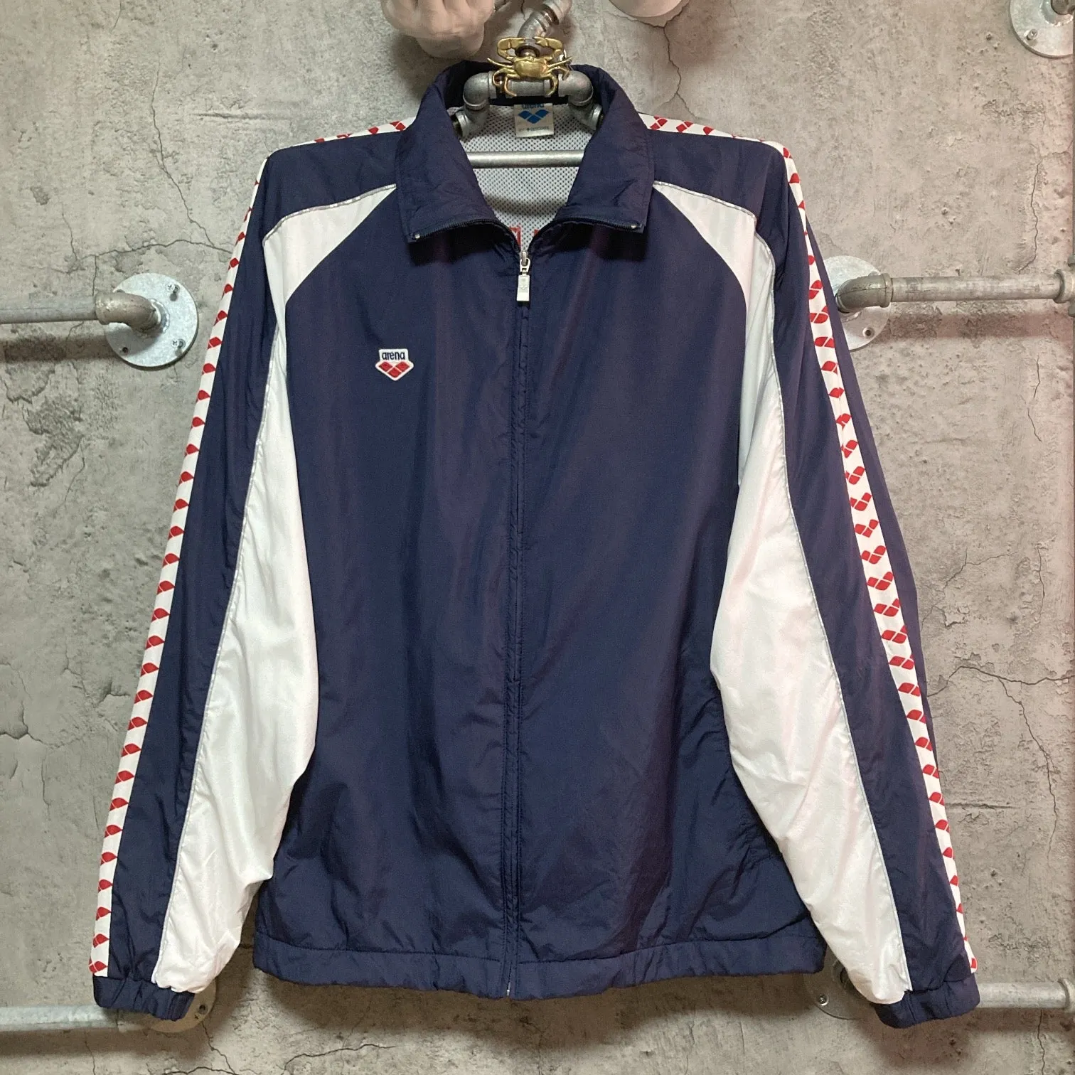 swimming school nylon jacket arena navy