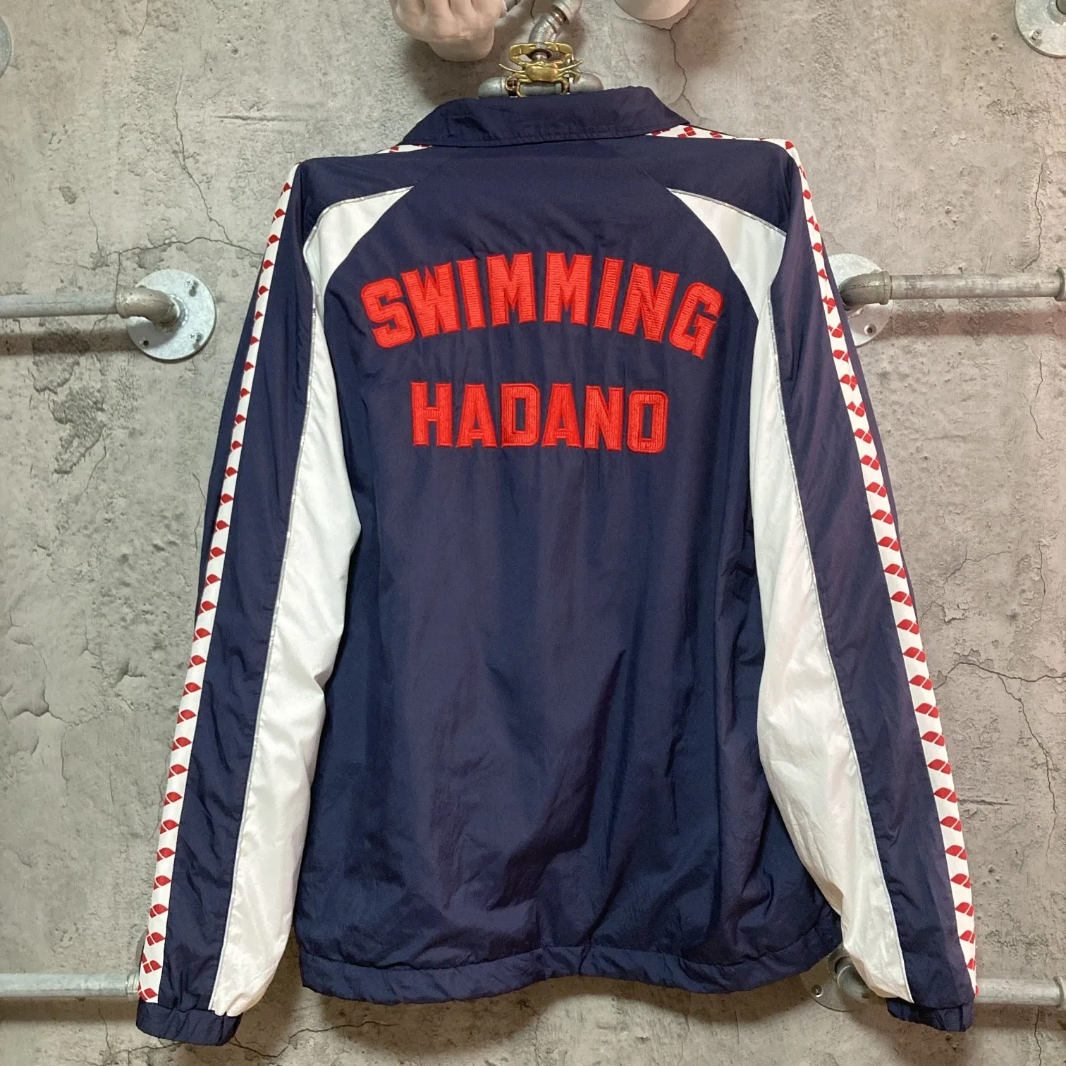 swimming school nylon jacket arena navy