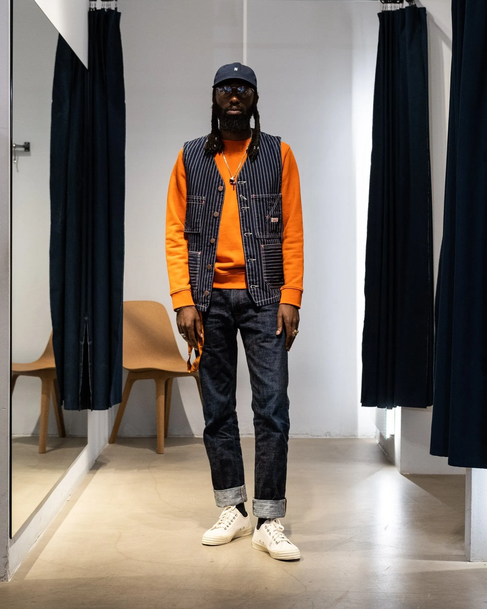 Tabbys Vest Blue Wabash