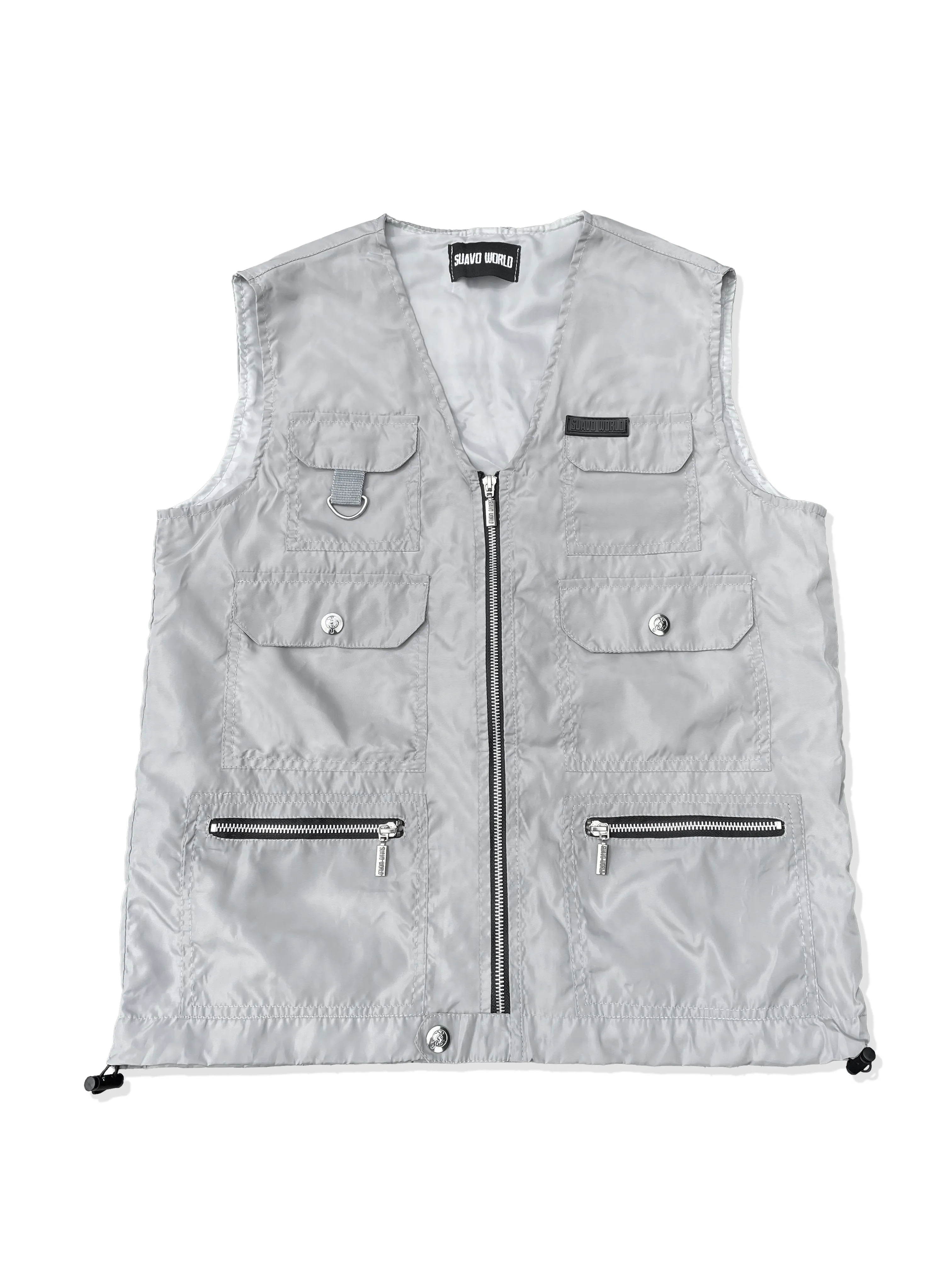 TACTICAL CARGO VEST GREY