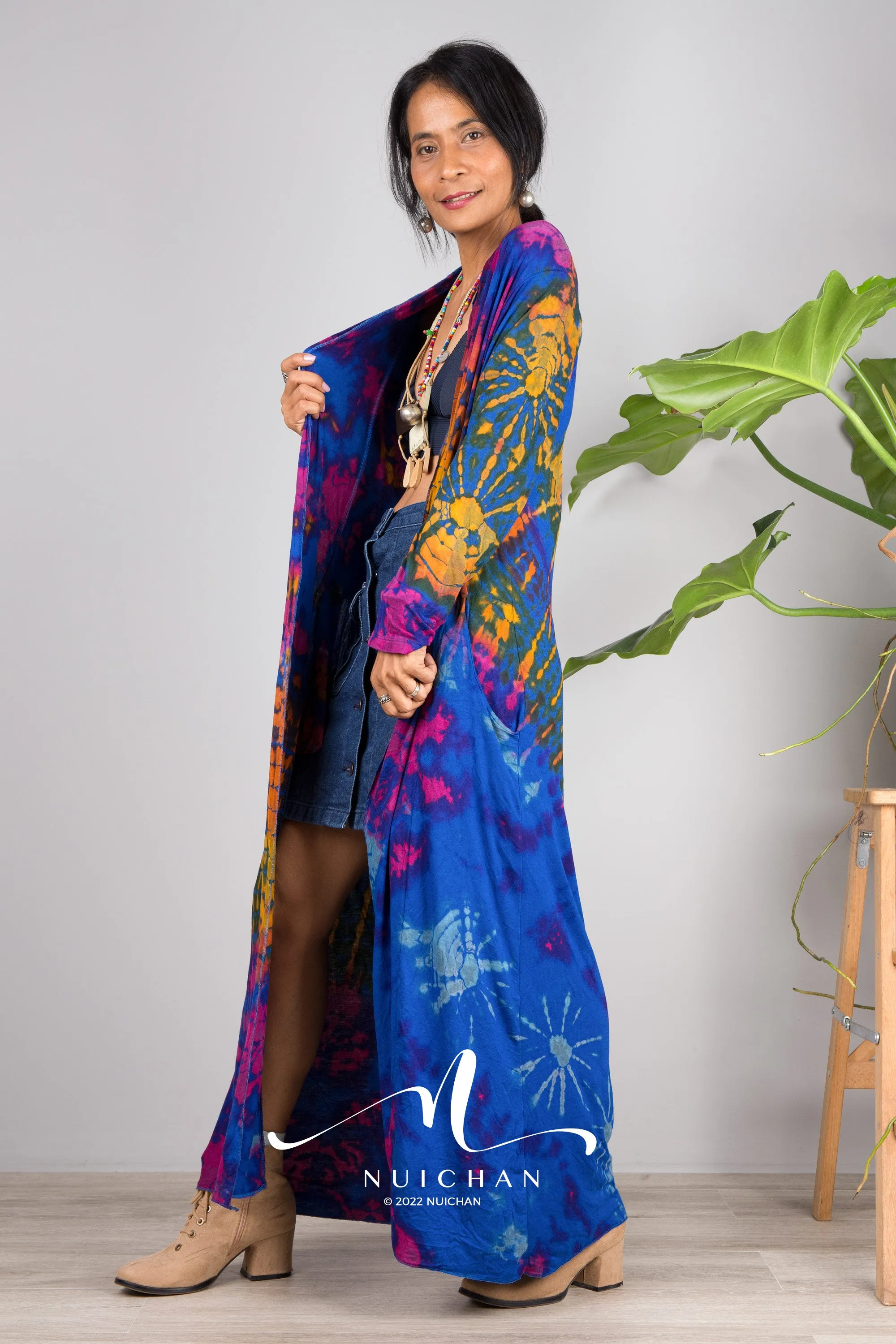 Tie Dye Cardigan
