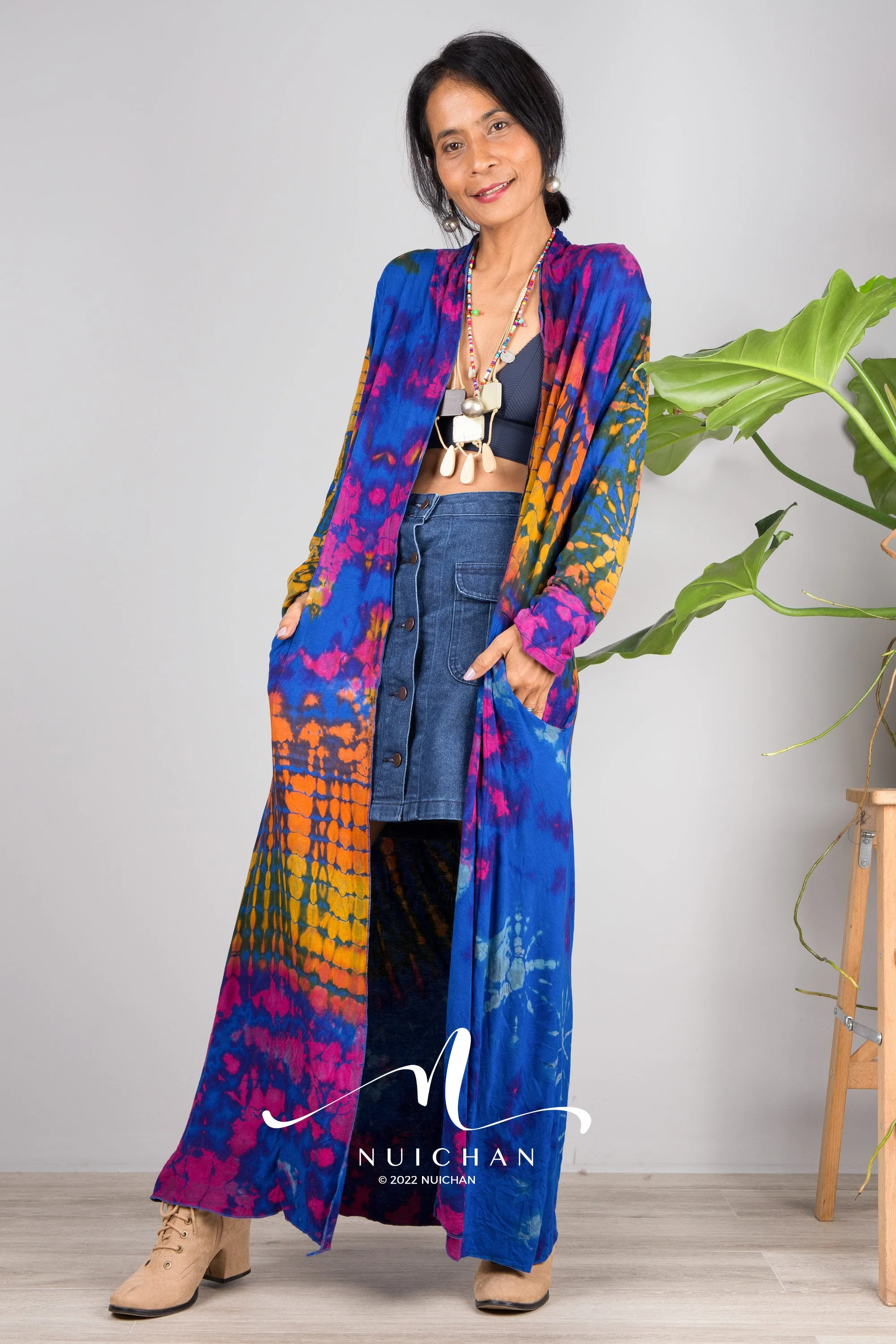 Tie Dye Cardigan