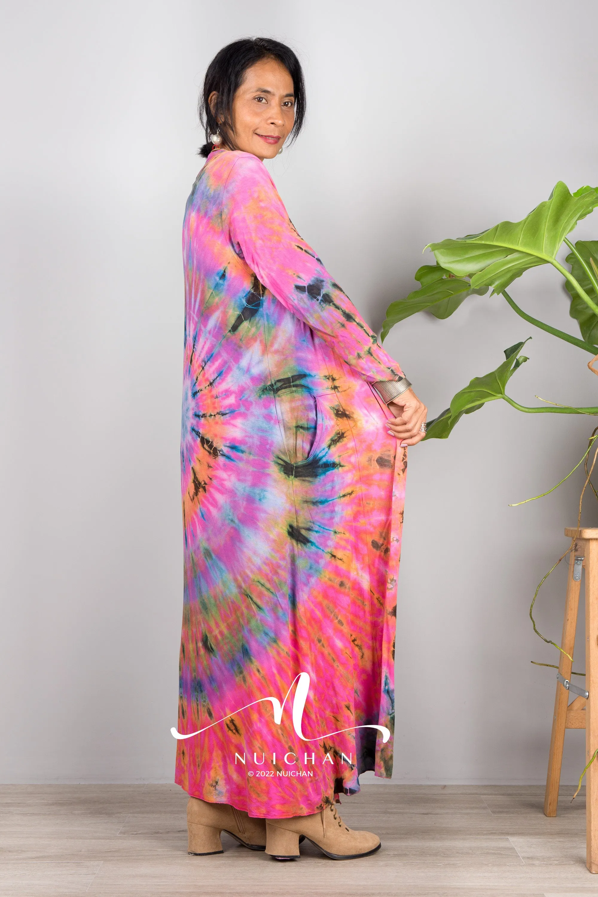 Tie Dye Cardigan
