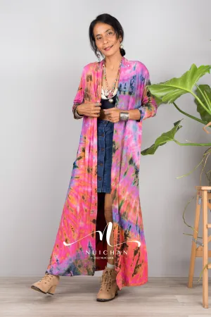 Tie Dye Cardigan