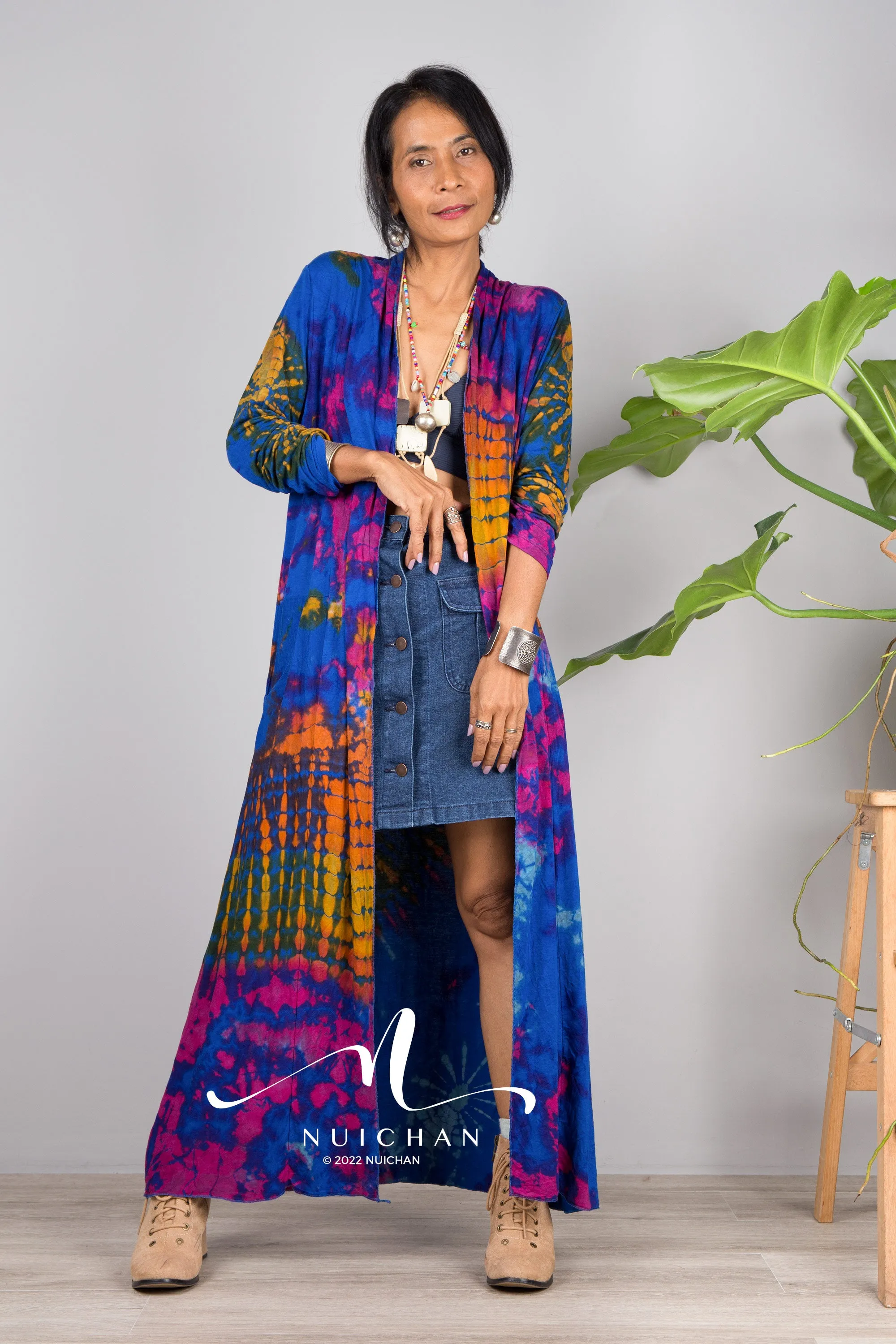 Tie Dye Cardigan