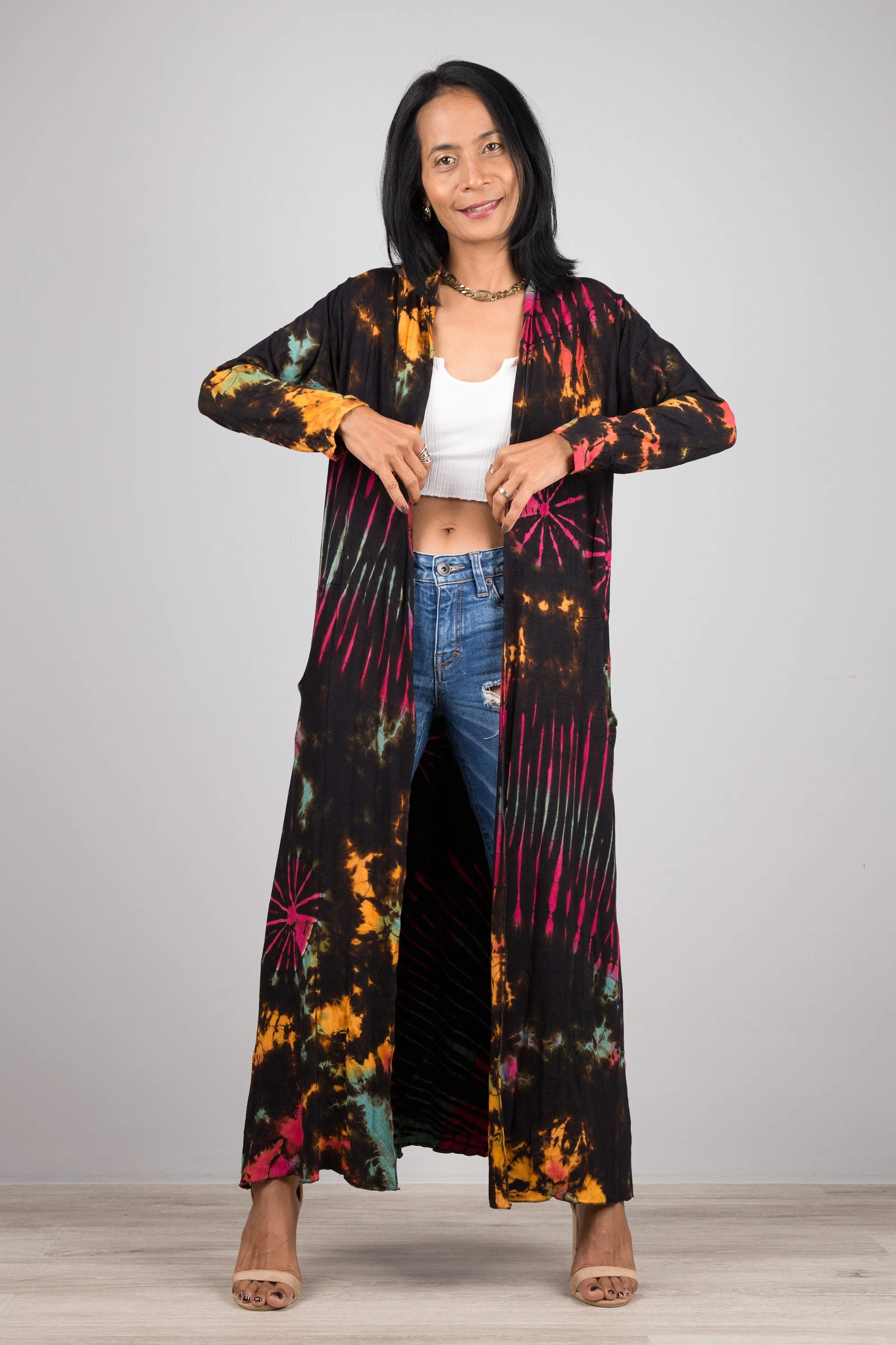 Tie Dye Cardigan