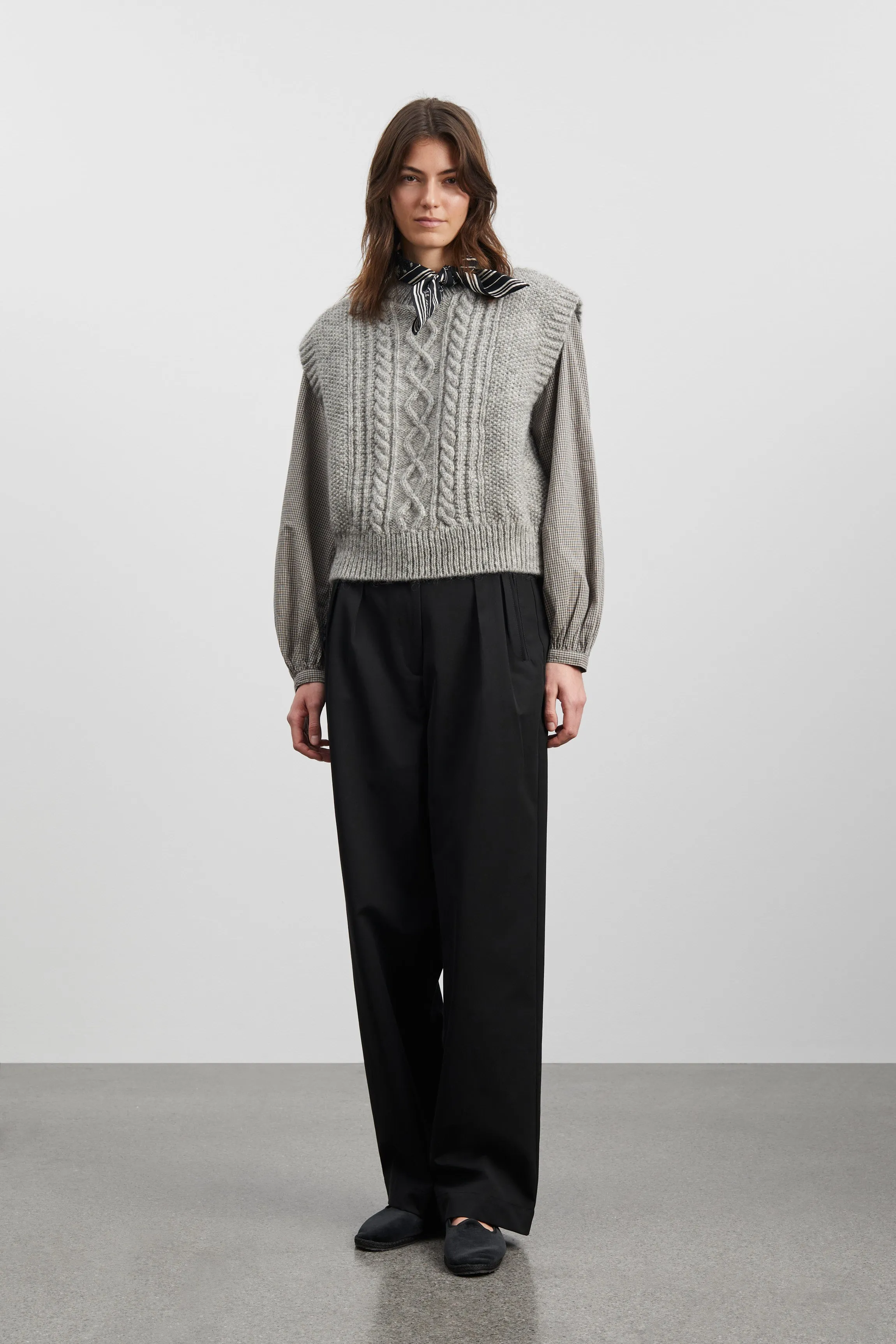 Tilia vest - Light grey