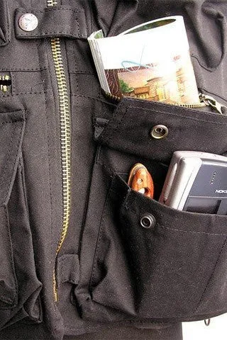 Traveller Concealed Carry Canvas Vest