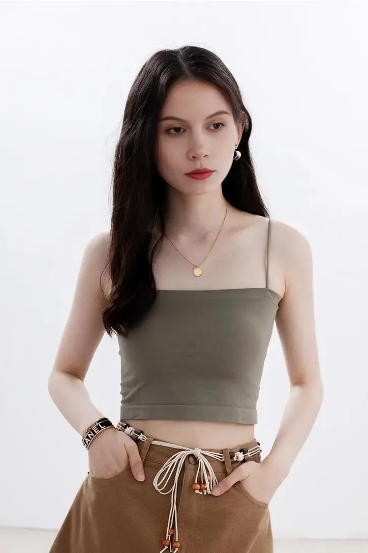 Two-Piece Knitted Crochet Vest Set