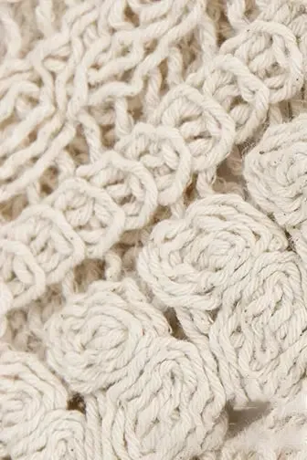 Two-Piece Knitted Crochet Vest Set