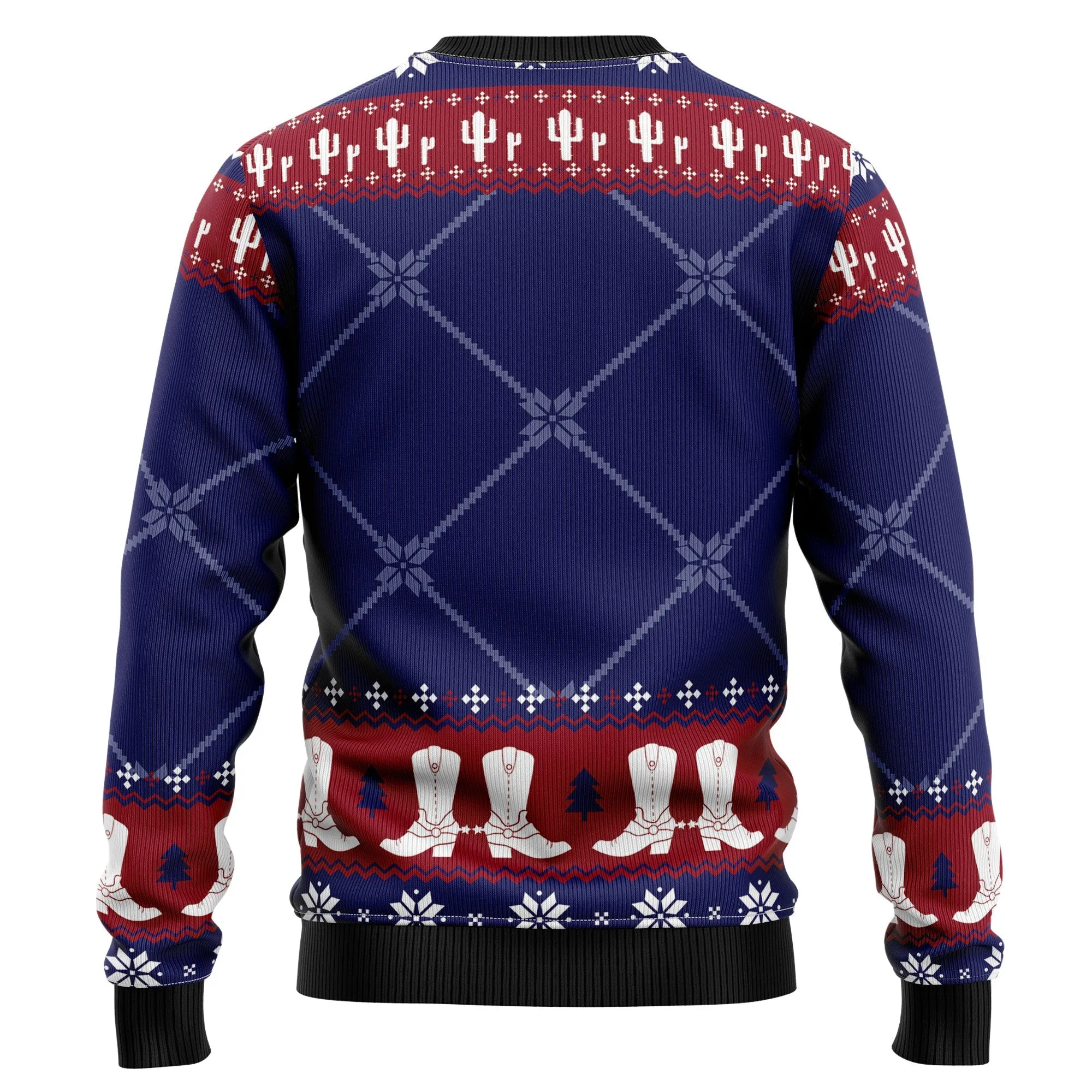 Ugly Sweater JulesRoche All-Over-Print Wool Blend Pullover