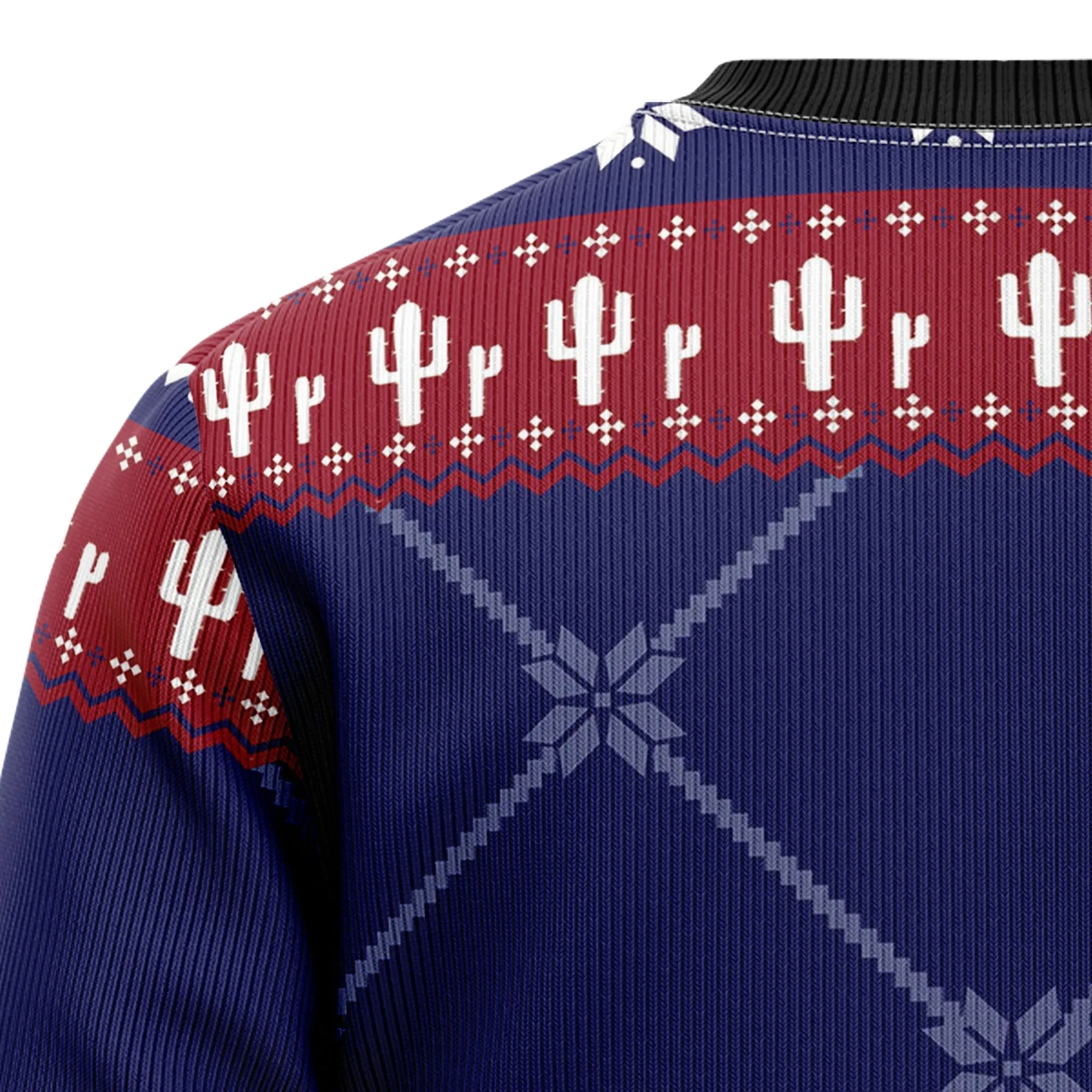 Ugly Sweater JulesRoche All-Over-Print Wool Blend Pullover