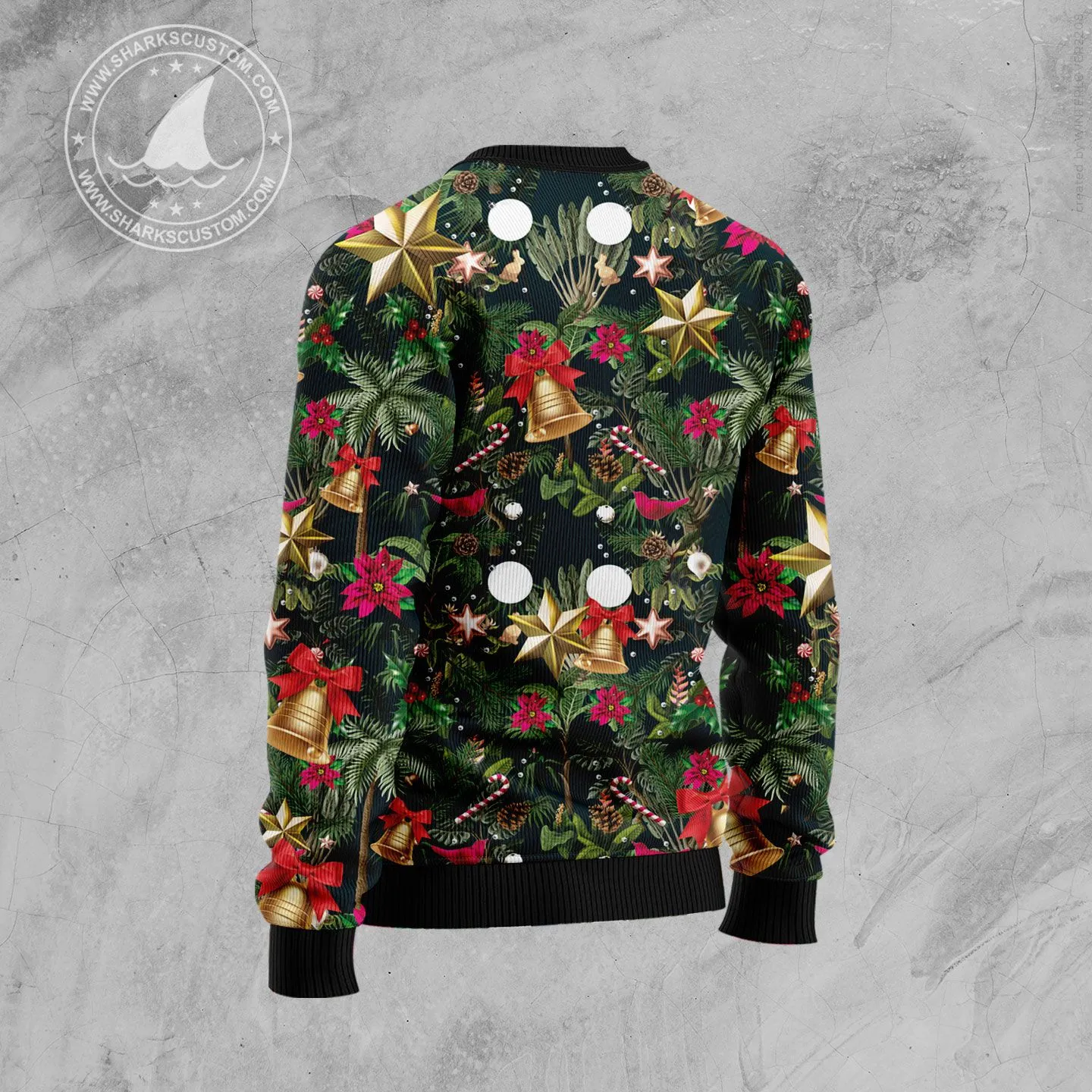 Ugly Sweater JulesRoche Funny All-Over Print Christmas Jumper